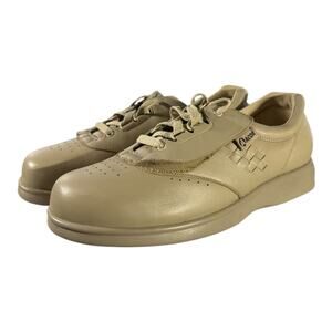 Acor Sole Defense Women’s Orthopedic Walking Sneakers Cream Size 9.5 Wide